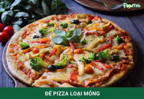 Đế pizza loại mỏng