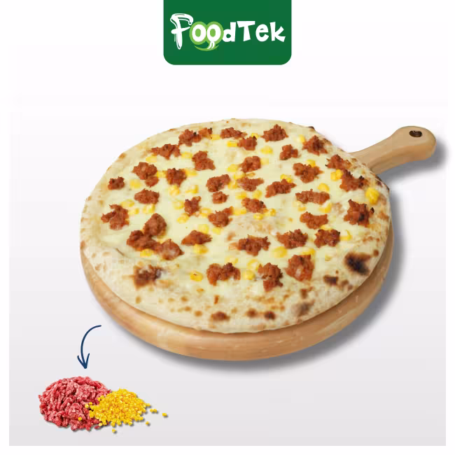 Pizza bò băm